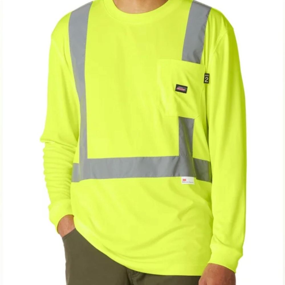 Dickies Long Sleeve Reflector Shirt Large